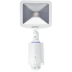LED Dusk to Dawn Outdoor Lighting 8W CREE 28WH Li-Poly Battery 100W Halogen Equiv. for Back Yardence (White)