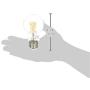 Feit Electric A1960/CL/LED/2 Electric Non-Dimmable Led Bulb, 60 W, 120 Vac, 800 Lumens, 2700 K, Cri >80, Clear, product specific, 2-pack