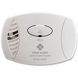First Alert Security System Carbon Monoxide Plug-in Alarm, (CO600), 1 pack, White