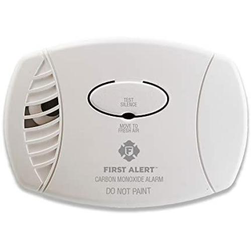 First Alert Security System Carbon Monoxide Plug-in Alarm, (CO600), 1 pack, White