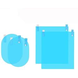 Emoly 4 PCS Car Rearview Mirror Protective Film, HD Clear Rainproof Film Anti Glare Anti Fog Waterproof Film for Car Mirrors & Side Windows, Safe Driving