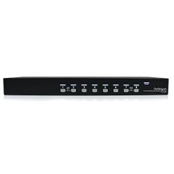 StarTech.com 8-Port USB KVM Swith with OSD - TAA Compliant - 1U Rack Mountable VGA KVM Switch (SV831DUSBU)