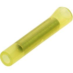 Morris Products Nylon-Insulated Butt Splice Connectors – Yellow Color-Coded for Identification – Corrosion-Resistant, Electrolytic Tubular Copper – 26-22 Wire Range – cULus Listed– Pack of 100
