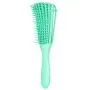 Emoly Detangling Brush for Natural Hair-Detangler for America 3a to 4c Kinky Wavy, Curly, Coily Hair, Detangle Easily with Wet/Dry (Green)