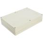 LeMotech Waterproof Dustproof IP65 ABS Plastic Junction Box Universal Electric Project Enclosure Pale Gray 10.4 x 7.2 x 2.4 inch (263 x 182 x 60 mm)