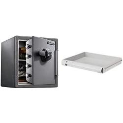 SentrySafe SF123ES Fireproof Safe with Digital Keypad 1.23 Cubic Feet,Black & 912 Tray Accessory, For SFW082 and SFW123 Fire Safes