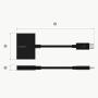 Belkin Rockstar 3.5mm Audio + USB-C Charge Adapter (USB-C Audio Adapter for Note10, Pixel 3, Pixel 3XL, Ipad Pro and More)