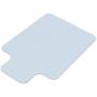 SOMOLUX Office Chair Mat with Lip for Hardwood Floor Computer Desk Swivel PVC Plastic Mat Clear Over Sized and Rolling Delivery, Protect Hard Flooring in Home and Office 48 x 36 inches