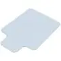 SOMOLUX Office Chair Mat with Lip for Hardwood Floor Computer Desk Swivel PVC Plastic Mat Clear Over Sized and Rolling Delivery, Protect Hard Flooring in Home and Office 48 x 36 inches