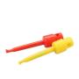 VNDEFUL 10pcs Colorful Round Single Hook Clip Test Probe for Electronic Testing