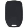 LemSa 2pcs Silicone 5 Buttons Smart Key Fob Cover Remote Keyless Entry Bag Compatible with GMC Acadia Terrain Yukon Chevrolet Suburban Tahoe, Black Blue
