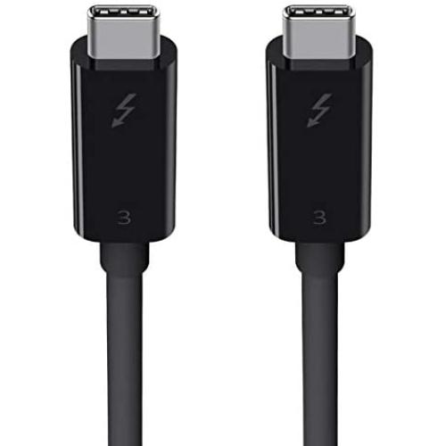 Belkin Thunderbolt 3 Cable, 100 Watts (6.5 Feet/ 2 Meters) - F2CD085bt2M-BLK