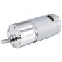 uxcell 24V DC 320 RPM Gear Motor High Torque Electric Reduction Gearbox Eccentric Output D Shaft