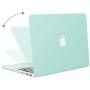 MOSISO Case Only Compatible with MacBook Pro Retina 13 inch (Models: A1502 & A1425) (Older Version Release 2015 - end 2012), Plastic Hard Shell Case & Keyboard Cover & Screen Protector, Mint Green