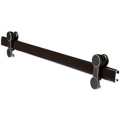 Liberty Hardware Delta, SDLCS60-BRZ-R, 48 in. to 60 in. Contemporary Sliding Shower Door Track Assembly Kit in Bronze