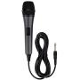 Singing Machine SMM-205 Unidirectional Dynamic Microphone with 10 Ft. Cord,Black