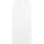 JAM PAPER #7 Coin Tyvek Tear-Proof Open End Envelopes - 3 1/2 x 6 1/2 - White - 50/Pack