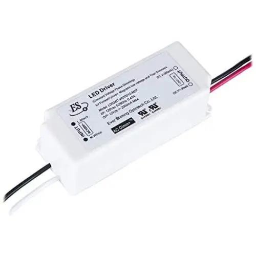 Dimmable LED Driver 12V 24W Triac Dimming LED Power Supply IP67 Waterproof, LED Transformer Dimmable, Constant Voltage Transformer,120V AC Line Dimming for LED Strip Light, Under Cabinet Dimmable LED Driver 12V 24W Triac Dimming LED Power Supply IP67 Waterproof, LED Transformer Dimmable, Constant Voltage Transformer,120V AC Line Dimming for LED Strip Light, Under Cabinet