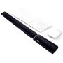 BUBM Wrist Rest for Keyboard and Mouse, Memory Foam Cushion Wrist Support Pad Arm Rest Pillow, Massage Hole Design & Easy-Typing for PC Gaming, Office, Computer(Black Set)