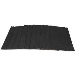 NVX SDAF40 10 Sheets of Self-Adhesive Egg Crate Sound-Proofing Acoustic Foam (40 Sqft.)