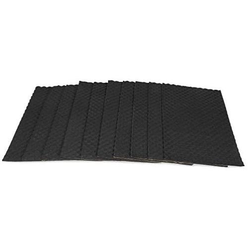 NVX SDAF40 10 Sheets of Self-Adhesive Egg Crate Sound-Proofing Acoustic Foam (40 Sqft.)