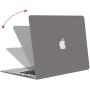 MOSISO Compatible with MacBook Air 13 inch Case (Models: A1369 & A1466, Older Version 2010-2017 Release), Protective Plastic Hard Shell Case & Keyboard Cover & Screen Protector, Gray