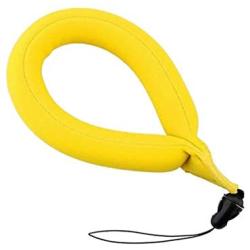 Camera Float, Yellow Electronic Product Bubble Floating Wrist Strap Used Used for Underwater Swimming Rafting
