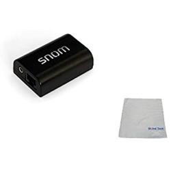 SNOM EHS | Wireless Headset Adapter with Microfiber Cleaning Cloth