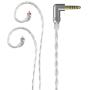 FiiO LC-4.4D 4.4mm High-Purity Monocrystalline Silver Litz MMCX Replacement Cable for Shure SE215 SE315 SE846 SE535 SE425/JVC/FiiO FH5 FA7 FH7