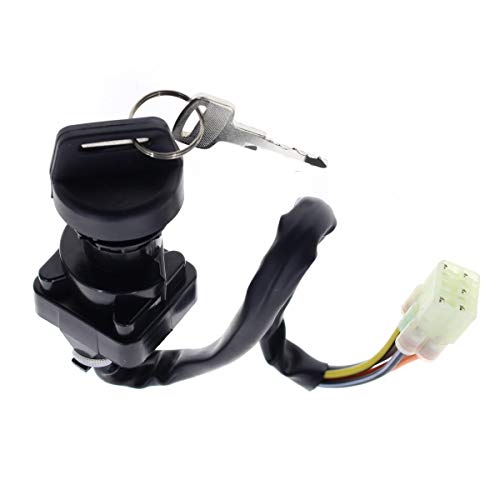 MOTOALL Ignition Switch Key for Suzuki King Quad 400 450 500 750 LTA400F LTF400F LTA450X LTA500 LTA750 Eiger 400 LTF400 LTF400F ATV