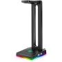 Havit RGB Headphones Stand with 3.5mm AUX and 2 USB Ports, Headphone Holder for Gamers Gaming PC Accessories Desk