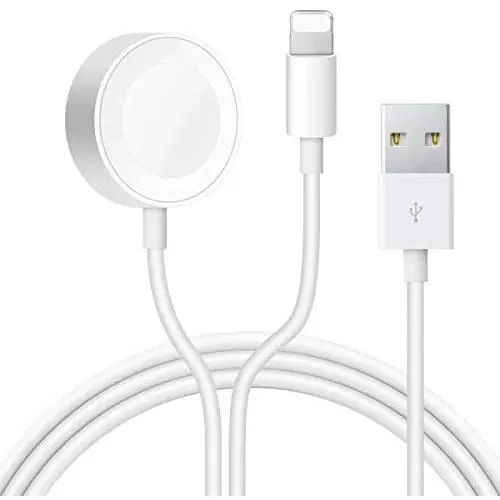 Watch Charger, 2 in 1 Portable Wireless Watch Phone Charger Charging Cable