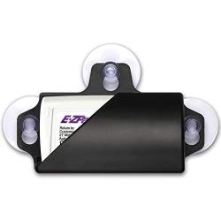 EZ Pass Holder. Black Toll Pass Holder Super Strong Holder with Suction Cups Holds Tightly to Your Car Windshield