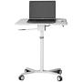 Techni Mobili RTA-B008-WHT Laptop Cart, White
