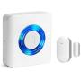 Wireless Caregiver Pager Door Sensor Alarm for Elderly Dementia Patients, Door Open Chime Alert Kit for Kids Safety/Home/Store/Business 1 Door Sensor+1Plug-in Receiver