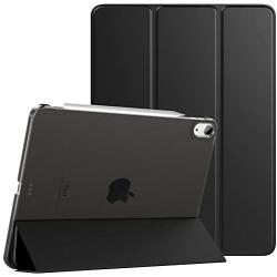 TiMOVO Case for New iPad Air 4th Generation, iPad Air 4 Case (10.9-inch, 2020), [Support 2nd Gen Apple Pencil Charging] Slim Stand Protective Cover Shell with Auto Wake/Sleep - Black
