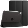 TiMOVO Case for New iPad Air 4th Generation, iPad Air 4 Case (10.9-inch, 2020), [Support 2nd Gen Apple Pencil Charging] Slim Stand Protective Cover Shell with Auto Wake/Sleep - Black