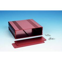 B4-160RD: Red Anodized, Extruded Aluminum Electronic Enclosure Project Box Electronic DIY Case, size 6.30''x6.68''x2.11'' / 160 x 169.8 x 53.5mm (LWH)