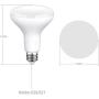 Magic Hue 11W (100w Equivalent) WiFi Smart BR30 Flood Light Bulb, Dimmable RGBCW Multicolor Wide Flood Light for Recessed Can Use, Compatible with Alexa Google Home and Siri (2Pack)
