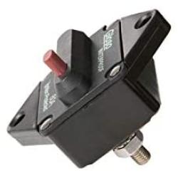 GLOSO E96 Panel Mount Waterproof IP67 Marine Auto Truck Hi-Amp with Gasket Circuit Breaker (80A)