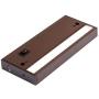 LED Under Cabinet Lighting Fixture, Hardwired or Plug in, Warm White (2700K), 8 inch, 5.3W, 265lm, Linkable, On/Off Switch Included, ETL & Energy Star Listed, 120V, Bronze Finished, T4S-08-BZ-927