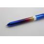Portable fan with Ballpoint pen - Multi-function electronic Fan pen Make Cool summer for office and students (RAINBOW)