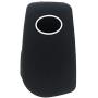 WERFDSR Sillicone key fob Skin key Cover Keyless Entry Remote Case Protector Shell for Toyota Camry 4-Runner RAV4 Highlander Corolla Yaris 4 button smart remote black