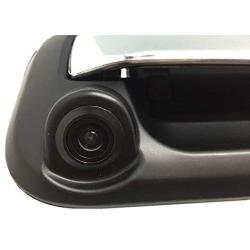 Master Tailgaters Replacement for Ford 2005-2014 F150 F250 F350 F450 F550 Tailgate Backup Reverse Handle with Camera (Black/Chrome)