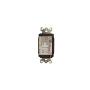 TORK A512HH Spring-Wound in-Wall Twist Timer with Hold Function, 12-Hour Length, Ivory Faceplate, for Automatic Shutoff of Fans or Lights