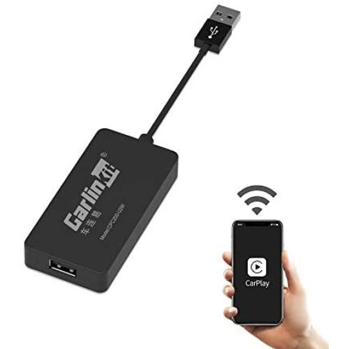 Carlinkit 2.0 Wireless CarPlay Adapter,Suitable for Original Carplay,for 2016-2019 A4L / Q7 / S4 / S5, 2017 TT, 2019 Audi A8, 2018 A4 / Q2L / TTRS / A3, 2017-2020 A6L, 2018-2020 Q5L, Online Upgrade