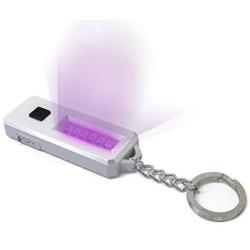 Mini Flashlight Keychain LED Torch USB Rechargeable | 150LM 1W Spotlight 350LM 3W Area Source Flashlight Pocket Torch | Inbuilt Magnet Smart Lighting Device IPX5 Waterproof