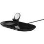 Mophie 3 in 1 Wireless Charge Pad - Qi Wireless 7.5W Charging Pad for Apple iPhone, Airpods, and Apple Watch - Polished Black (409903518)