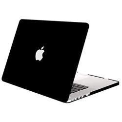 MOSISO Compatible with MacBook Pro 13 inch Case 2015 2014 2013 end 2012 Older Version (Models: A1502 & A1425) with Retina Display, Protective Plastic Hard Shell Case Cover, Black
