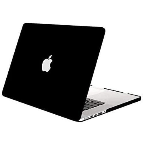 MOSISO Compatible with MacBook Pro 13 inch Case 2015 2014 2013 end 2012 Older Version (Models: A1502 & A1425) with Retina Display, Protective Plastic Hard Shell Case Cover, Black